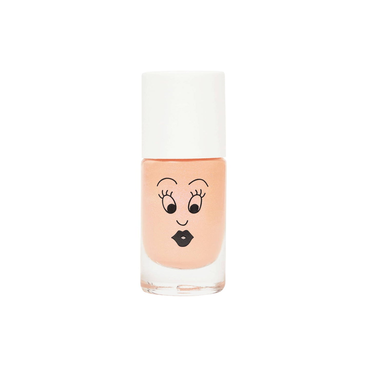 Giftfritt nagellack för barn - Flamingo, neonkorall pärlemor