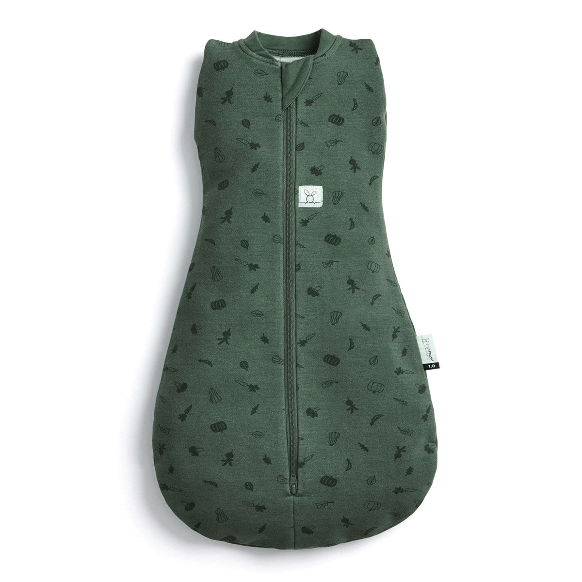 Organic Swaddle and Sleeping Bag - Veggie Patch, Mild