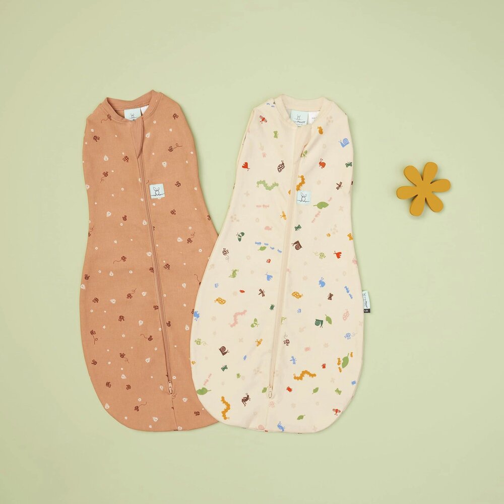 Ekologisk swaddle och sovpåse - Honungsbin, Sval