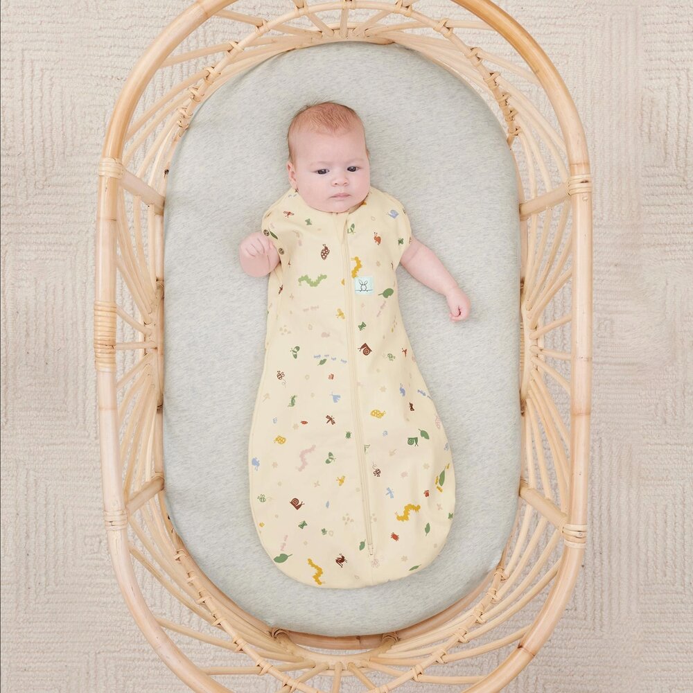 Organic Swaddle and Sleeping Bag - Veggie Patch, Mild