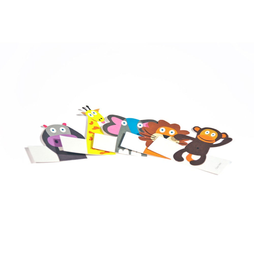 Paper Finger Puppets - Jungle Animals