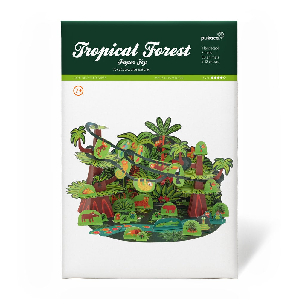 Paper Playset - Tropical Forest