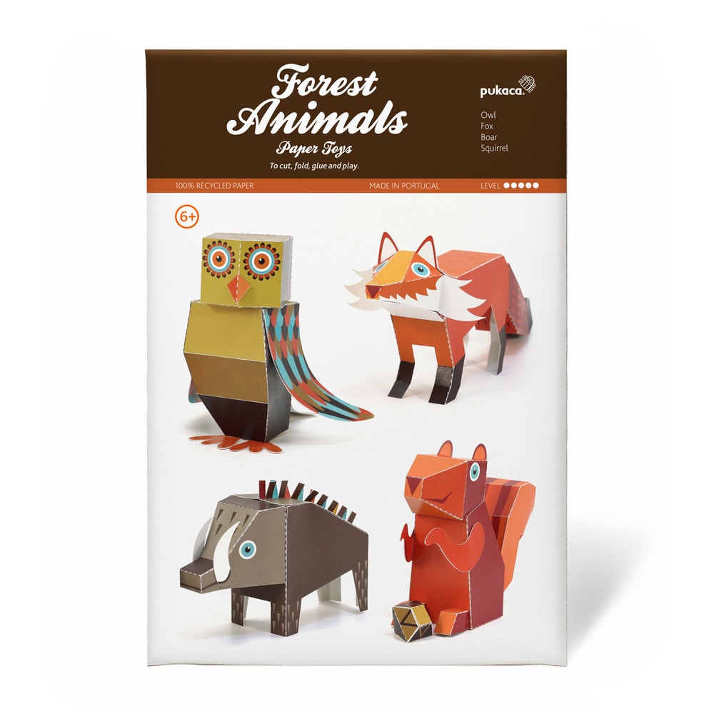 Paper Toy - Forest Animals