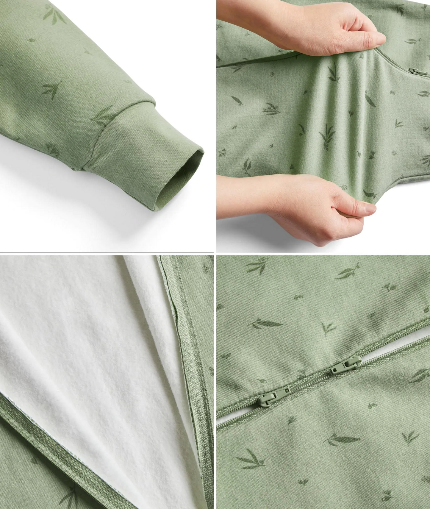 Organic Jersey Sleeping Bag Sleeves - Willow, Mild