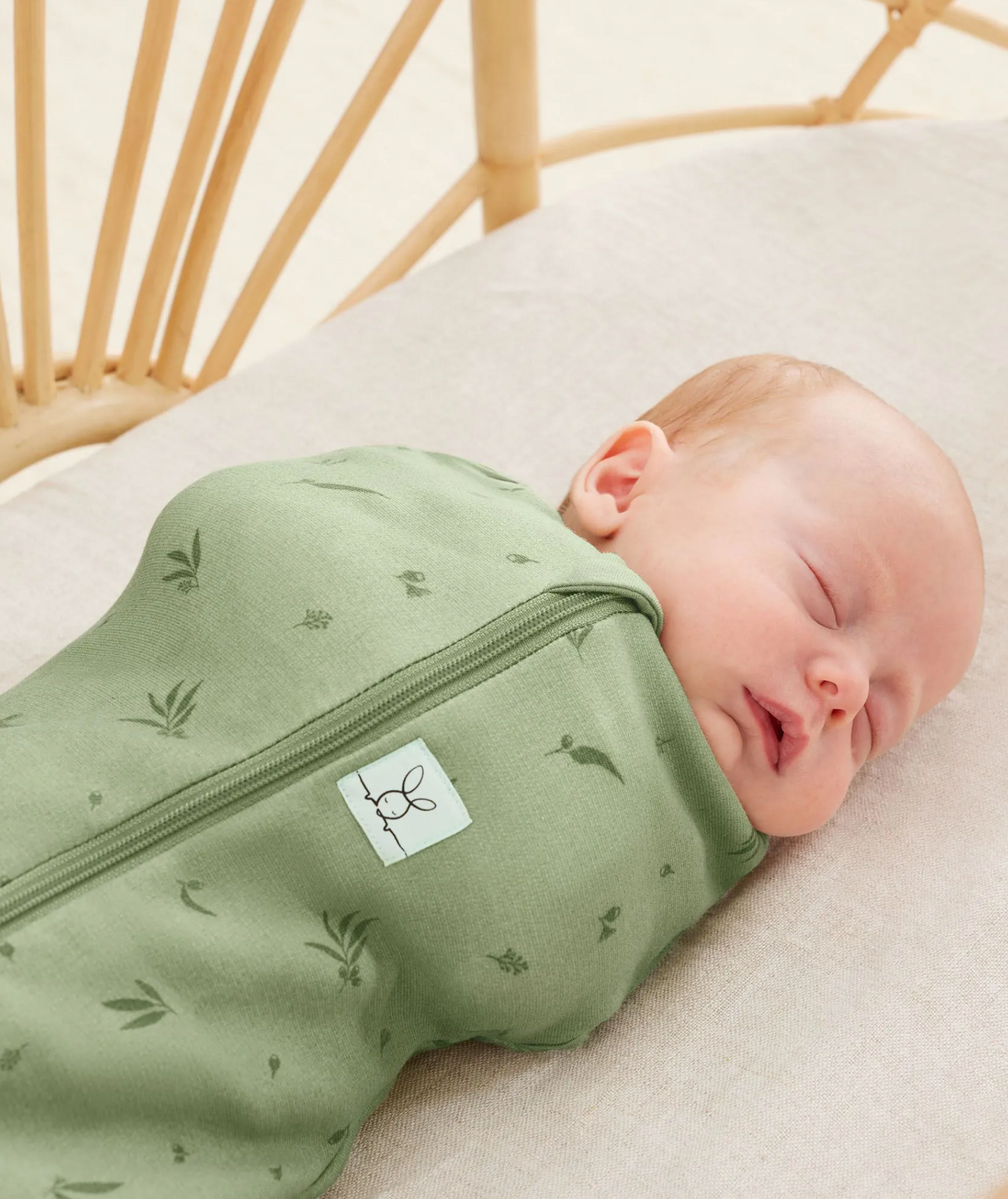 Organic Swaddle and Sleeping Bag - Willow, Mild