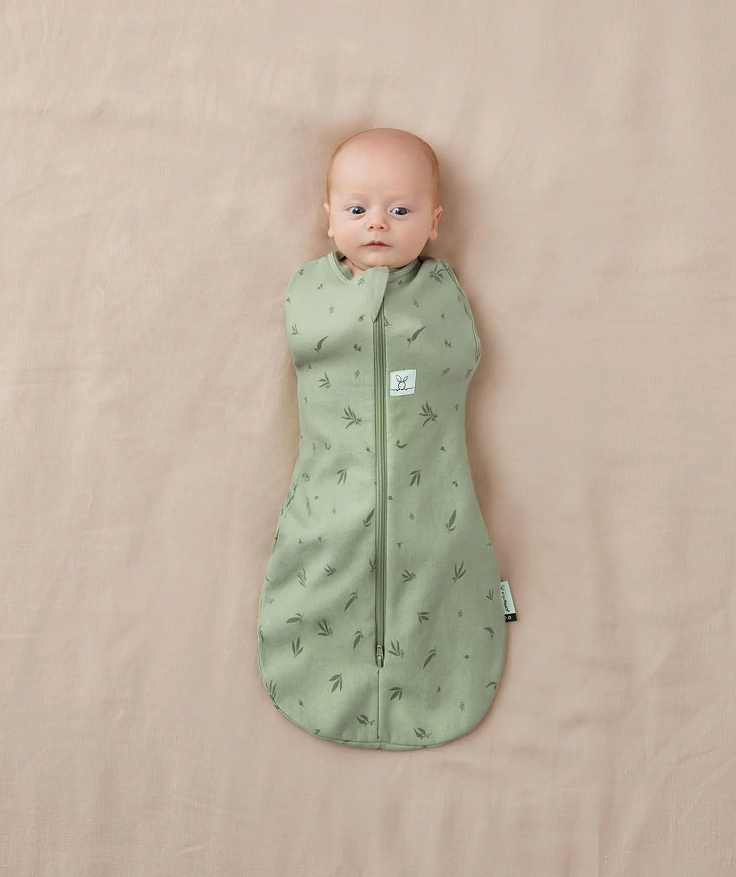 Organic Swaddle and Sleeping Bag - Willow, Mild