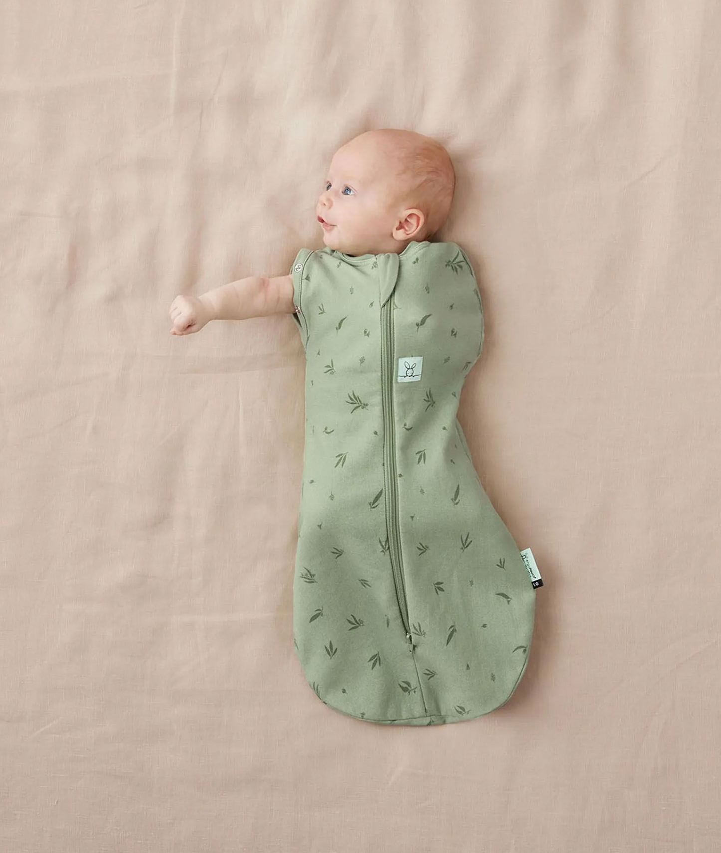 Organic Swaddle and Sleeping Bag - Willow, Mild