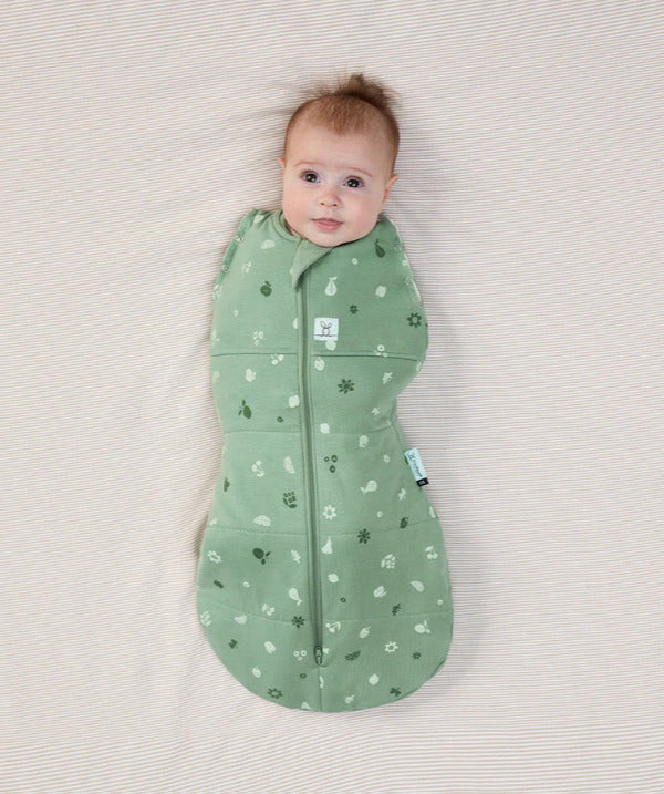 Organic Swaddle and Sleeping Bag - Sweet Orchard, Warm