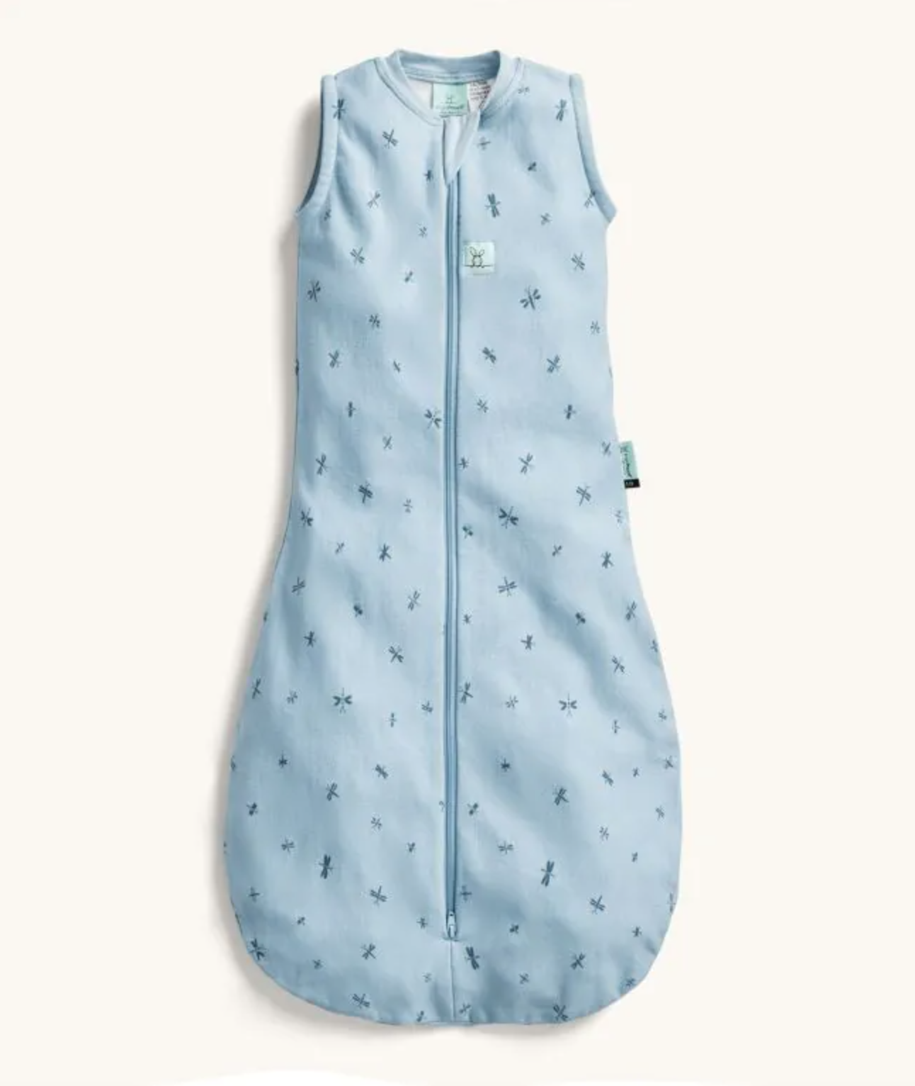 Organic Jersey Sleeping Bag - Dragonflies, Mild