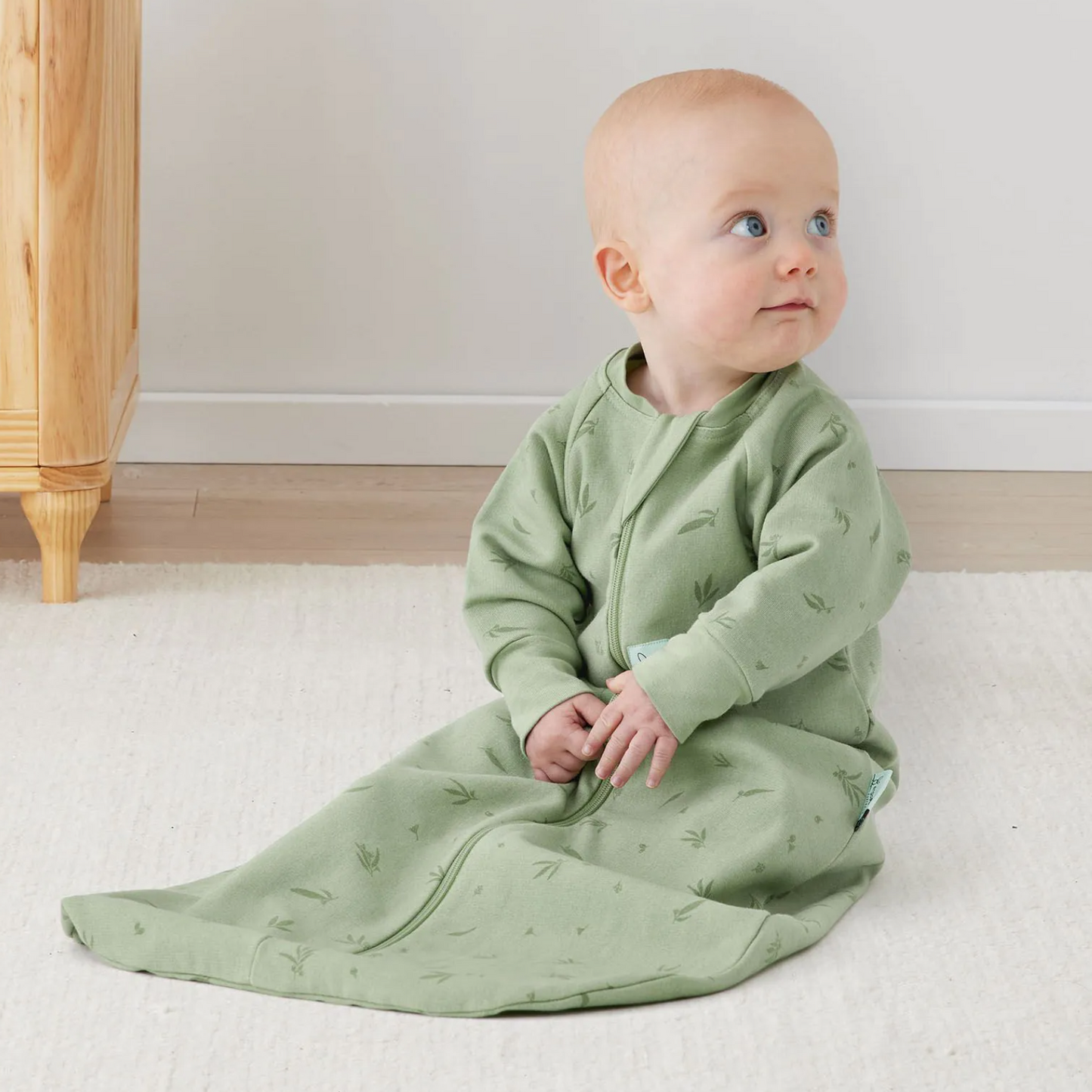 Organic Jersey Sleeping Bag Sleeves - Willow, Mild