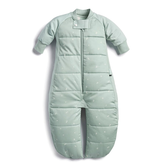 Organic Sleep Suit - Sage, Extra Warm