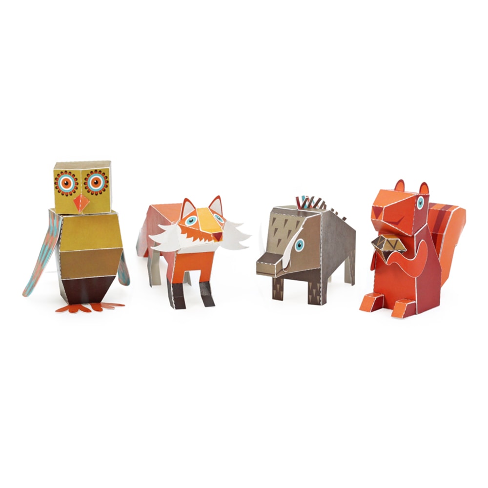 Paper Toy - Forest Animals
